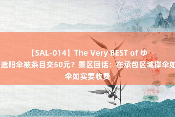 【SAL-014】The Very BEST of ゆか 海滩撑遮阳伞被条目交50元？景区回话：在承包区域撑伞如实要收费