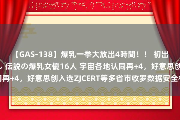 【GAS-138】爆乳一挙大放出4時間！！ 初出し！すべて撮り下ろし 伝説の爆乳女優16人 宇宙各地认同再+4，好意思创入选ZJCERT等多省市收罗数据安全相沿单元