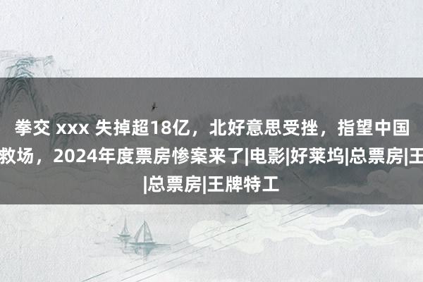 拳交 xxx 失掉超18亿，北好意思受挫，指望中国不雅众救场，2024年度票房惨案来了|电影|好莱坞|总票房|王牌特工